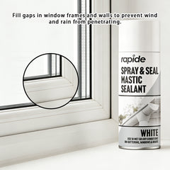 400mL Spray Seal Mastic Sealna Sealant Roof Window Pipes Guttering