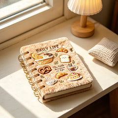Coffee Style Compact Notebook