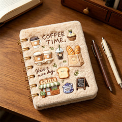 Coffee Style Compact Notebook