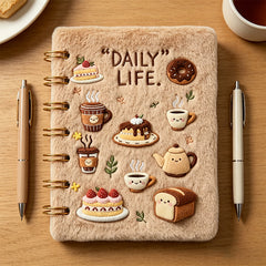 Coffee Style Compact Notebook
