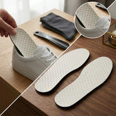 5 Pairs Memory Foam Insoles Cut-to-Size 10/150 Breathable Inner Shoe Insoles for Women Men Kids Sports Canvas Flat Shoes