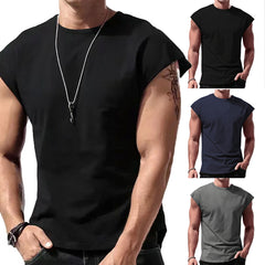 Mens Vest Tops Sleeveless Shirts T-Shirt
