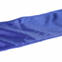 Fashion Unisex Men and Women Headscarf Headdress Bandana Durag Headwear Faux Soft Silk Pirate Cap Wrap - Blue