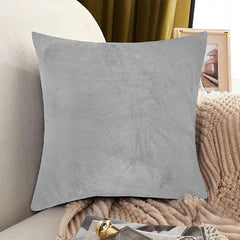 4 Pack Velvet Cushion Cover Square Pillow Decor Bed Sofa