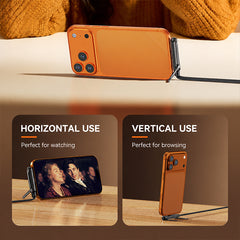 2 in 1 Invisible Holder 240W 1.5m USB C to C Data Cable Foldable Phone Stand Fast Charging Cable for iPhone 15/16/17 Xiaomi Huawei Honor Samsung