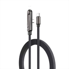 2 in 1 Invisible Holder 240W 1.5m USB C to C Data Cable Foldable Phone Stand Fast Charging Cable for iPhone 15/16/17 Xiaomi Huawei Honor Samsung