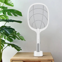 Bug Zapper Racket Fly Swatter Mosquito Bat