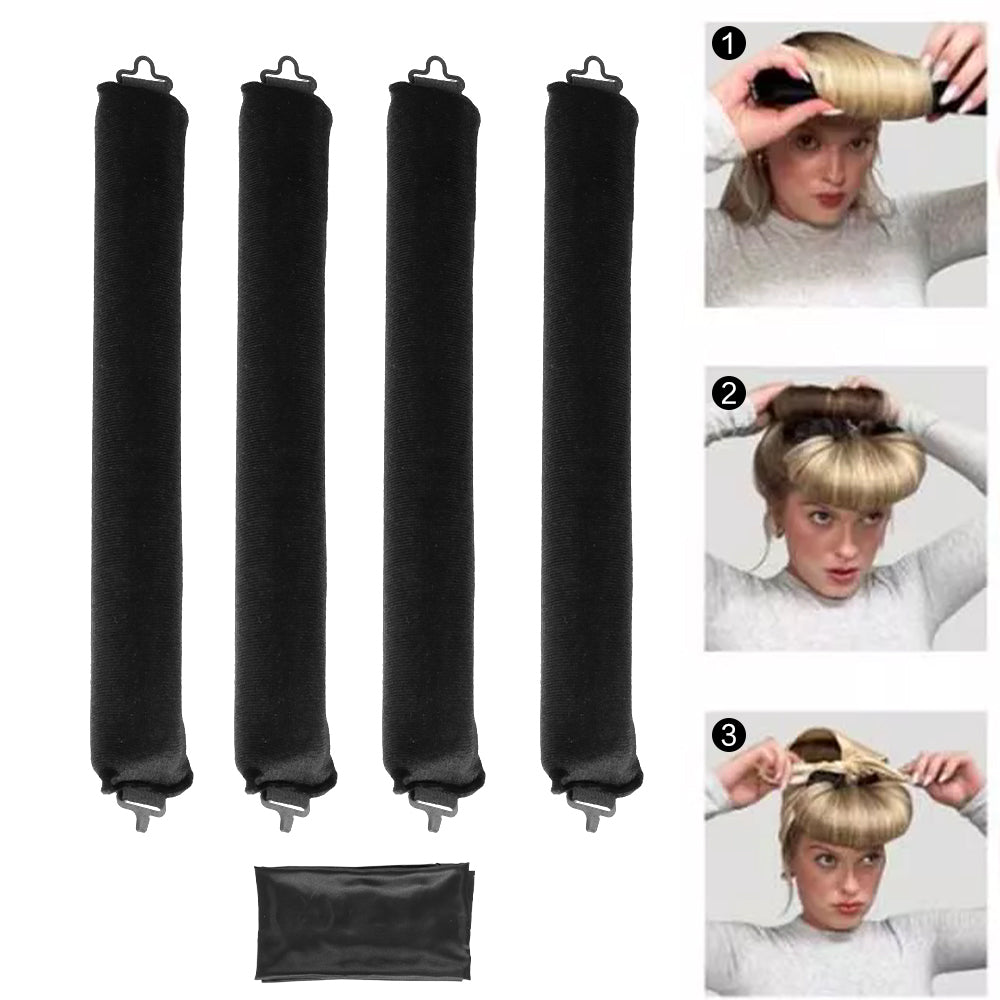 5pcs Overnight Heatless Hair Curler