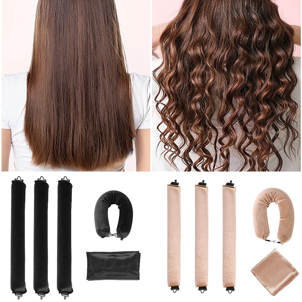 5pcs Overnight Heatless Hair Curler