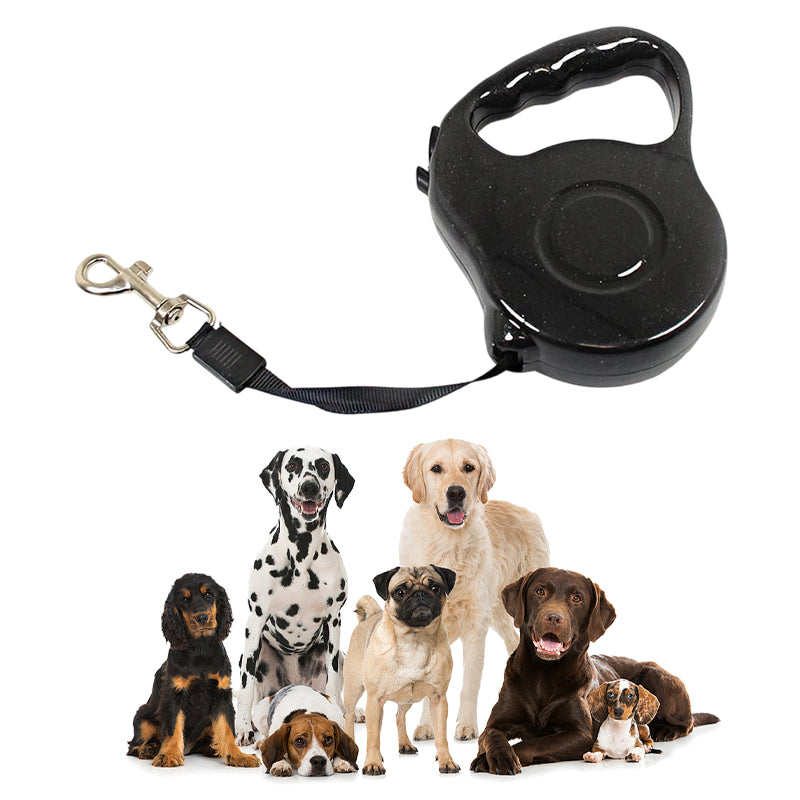 3m Retractable Dog Leash Lead with Release Button Lobster Clip Pet Small Dog Retractable Walking Lead fo