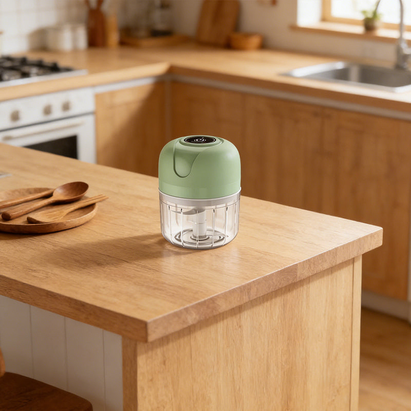 L Electric Mini Garlic Chopper Cordles