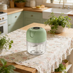 L Electric Mini Garlic Chopper Cordles