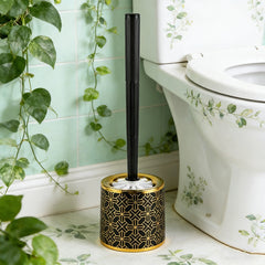 Toilet Brush with Round Stand