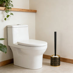 Toilet Brush with Round Stand