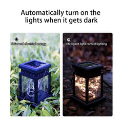 Outdoor Garden Hanging Lantern Solar Lights Waterproof Solar LED Fairy Light