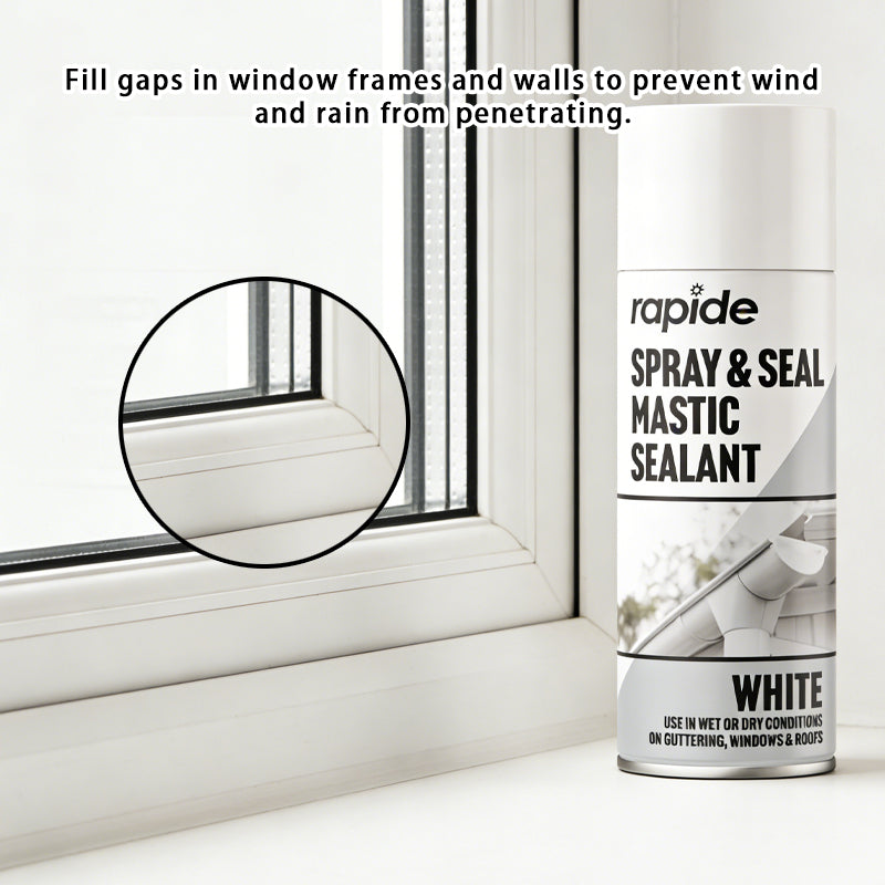 400mL Spray Seal Mastic Sealna Sealant Roof Window Pipes Guttering