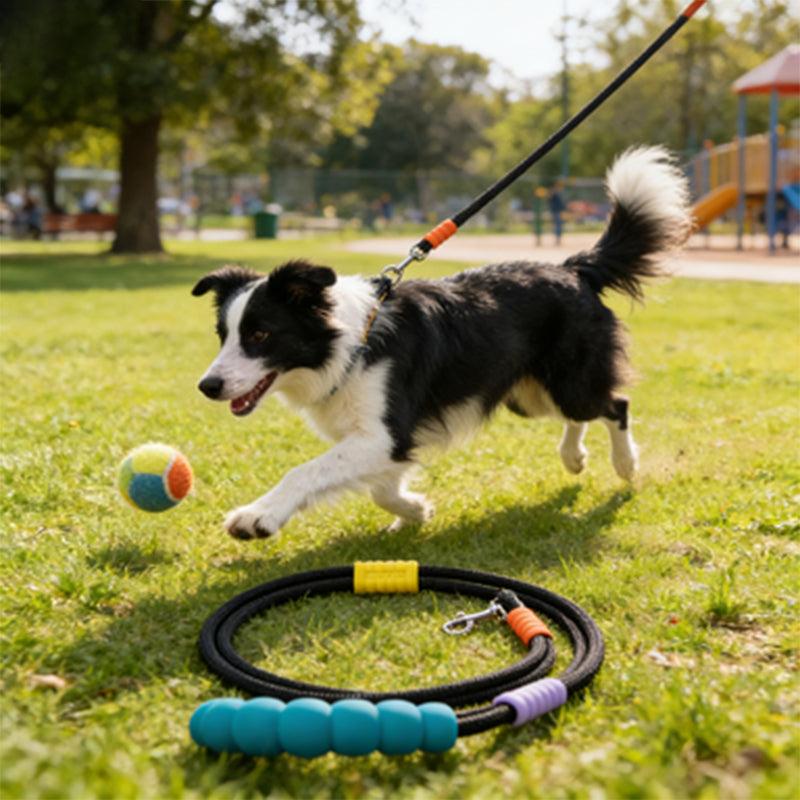 Dog Rope Dog Lead with Soft Padded Handle