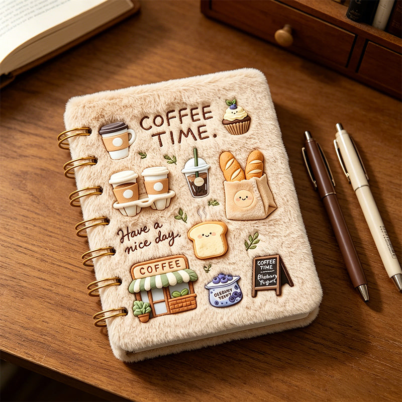 Coffee Style Compact Notebook