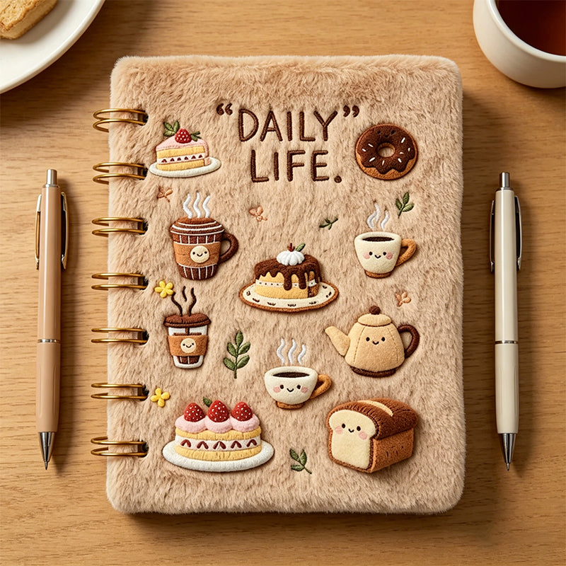 Coffee Style Compact Notebook