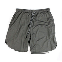 Double Layer Running Training Shorts Fitness