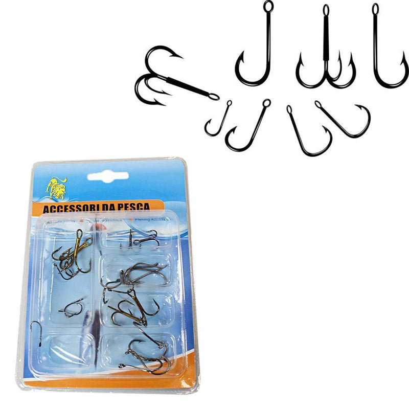 Assorted Sizes Fishing Hooks