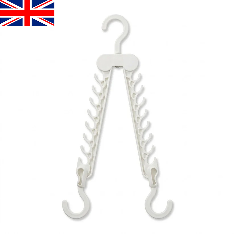 Space Saving Hangers for Clothes Adjustable Vertical Wardrobe Organiser Hanger Hooks Multifunctional Hanger Dorm Essentials
