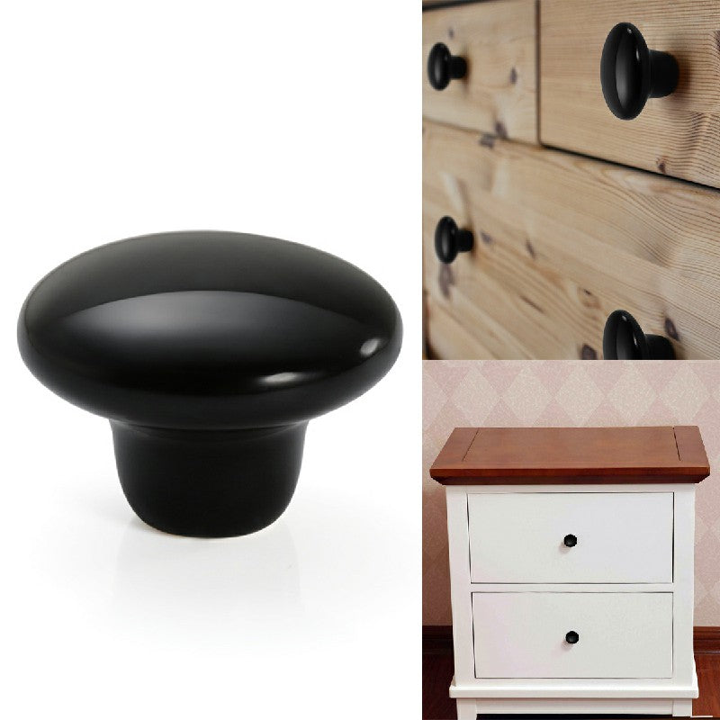 Ceramic Single Hole Cupboard Handles Drawe