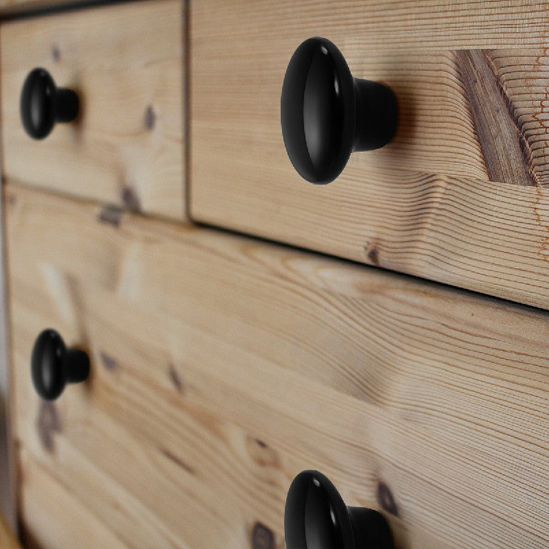 Ceramic Single Hole Cupboard Handles Drawe
