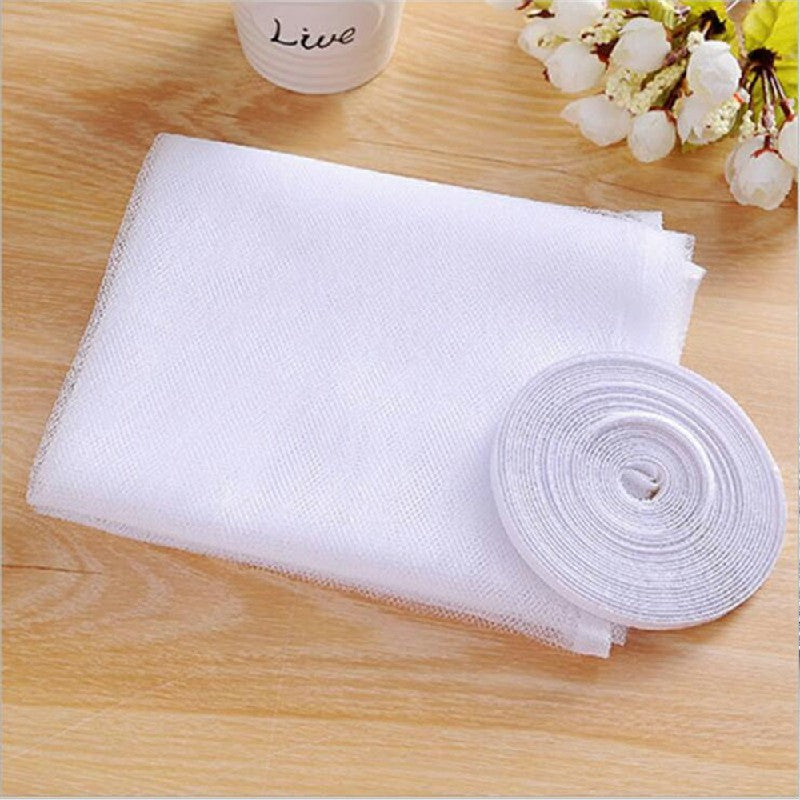 White Window Screen Mesh Net Bug Mosquito Fly Insect Moth Door Netting