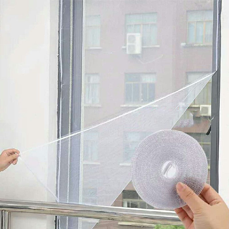White Window Screen Mesh Net Bug Mosquito Fly Insect Moth Door Netting