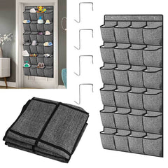 24 Pockets Hanging Shoe Holder Storage Box