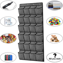 24 Pockets Hanging Shoe Holder Storage Box