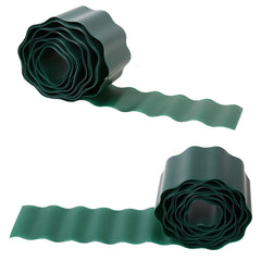 Lawn Garden Border Edging Flexible PVC Landscape Edging for DIY Flower Bed Fencing -